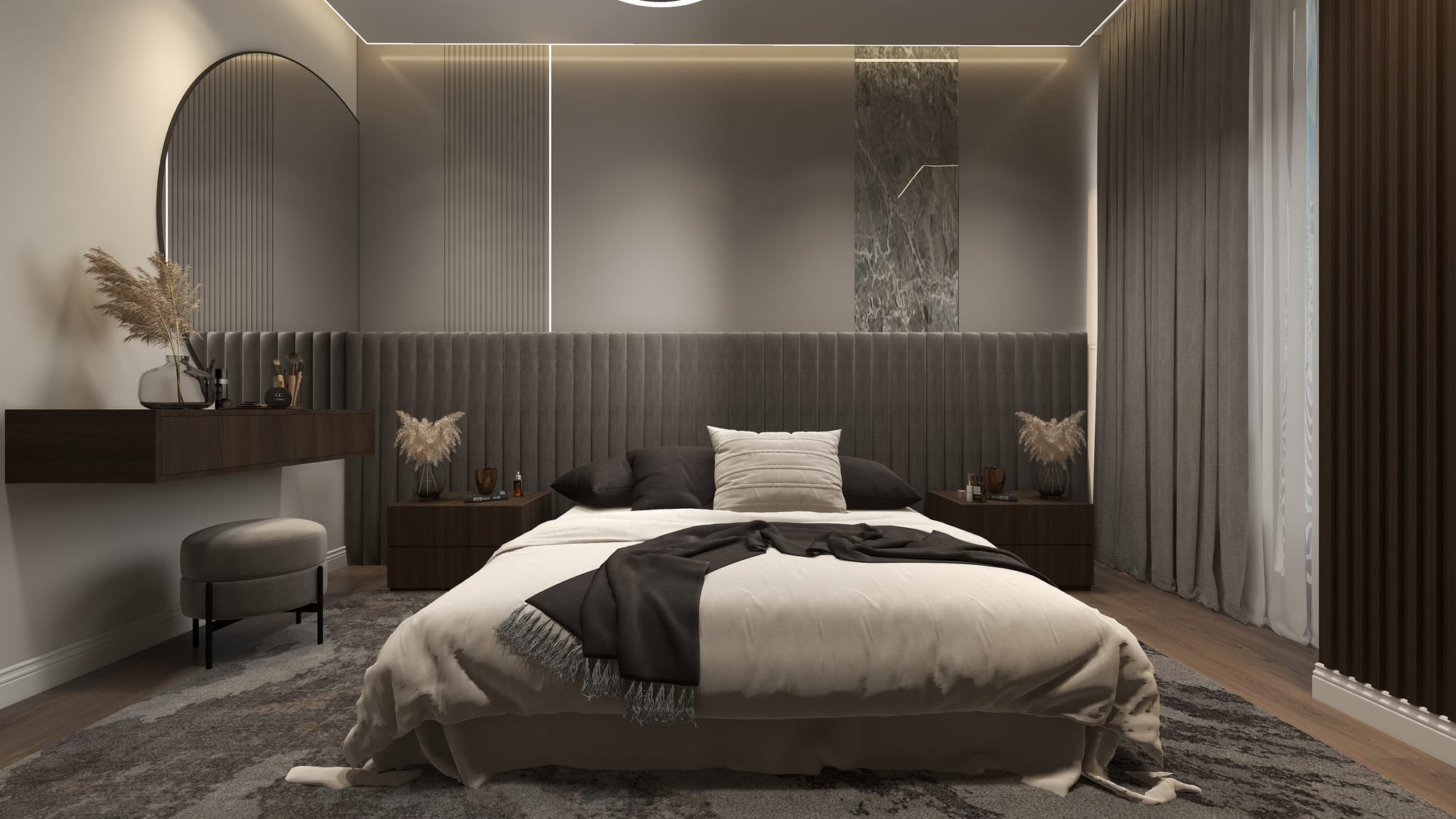 Interior apartament 2 camere Uptown Sebastian T1